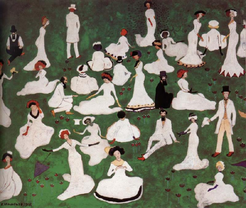 Kasimir Malevich Society-s lie fallow Germany oil painting art